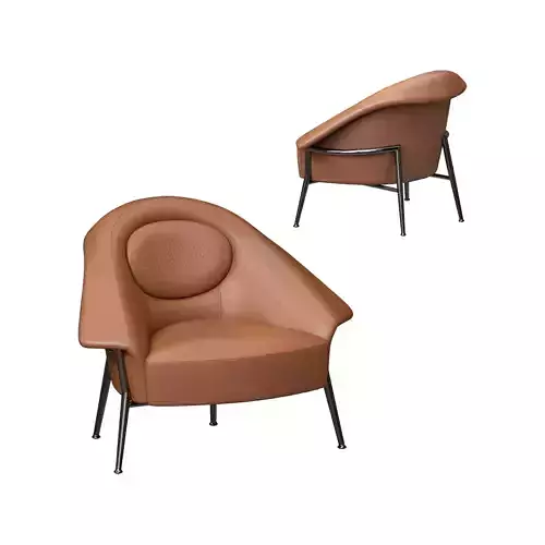 Armchair Holly By Volpi Arreda  3D model