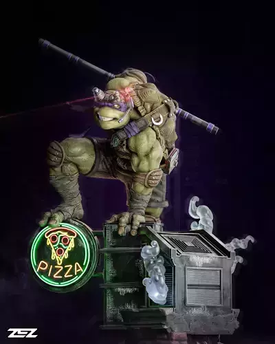 Donatello TMNT Tortuga Ninja - STL