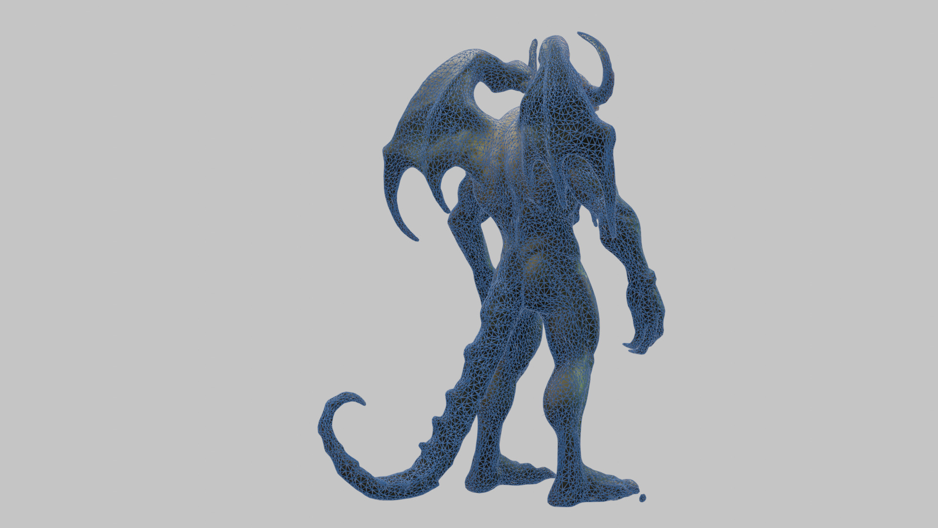 Scorpion Man 3D Model Low-poly 3D model_14