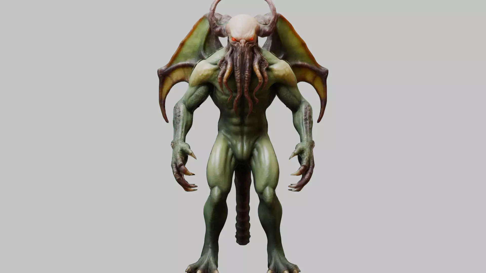 Scorpion Man 3D Model Low-poly 3D model_0