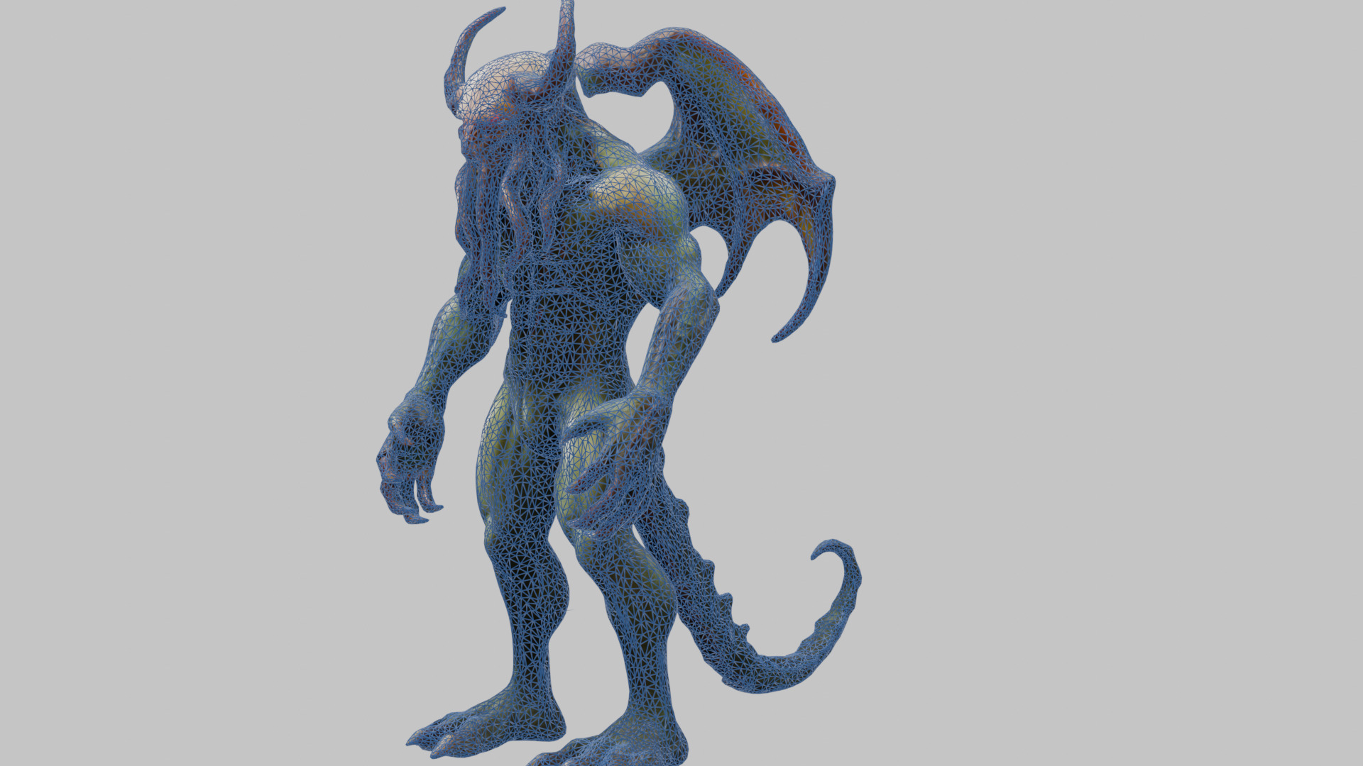 Scorpion Man 3D Model Low-poly 3D model_18