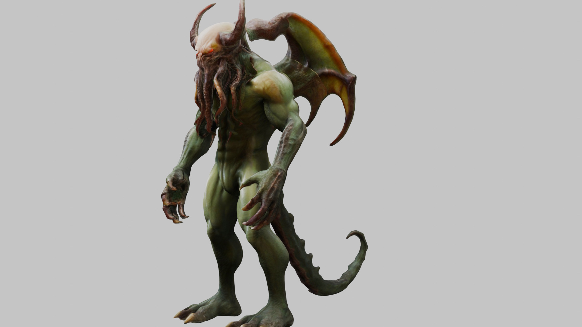 Scorpion Man 3D Model Low-poly 3D model_7