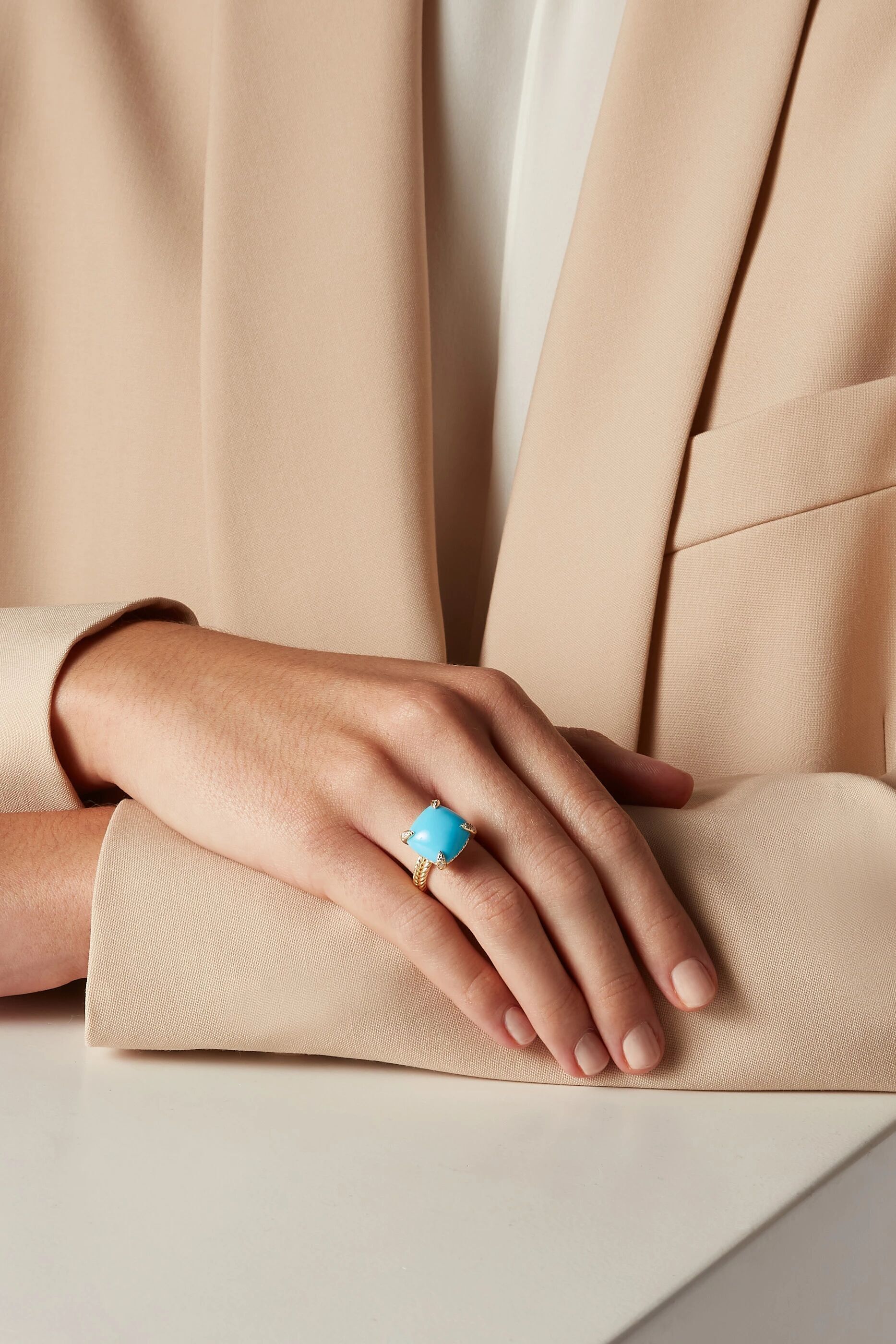  twist ring 3D print model_1