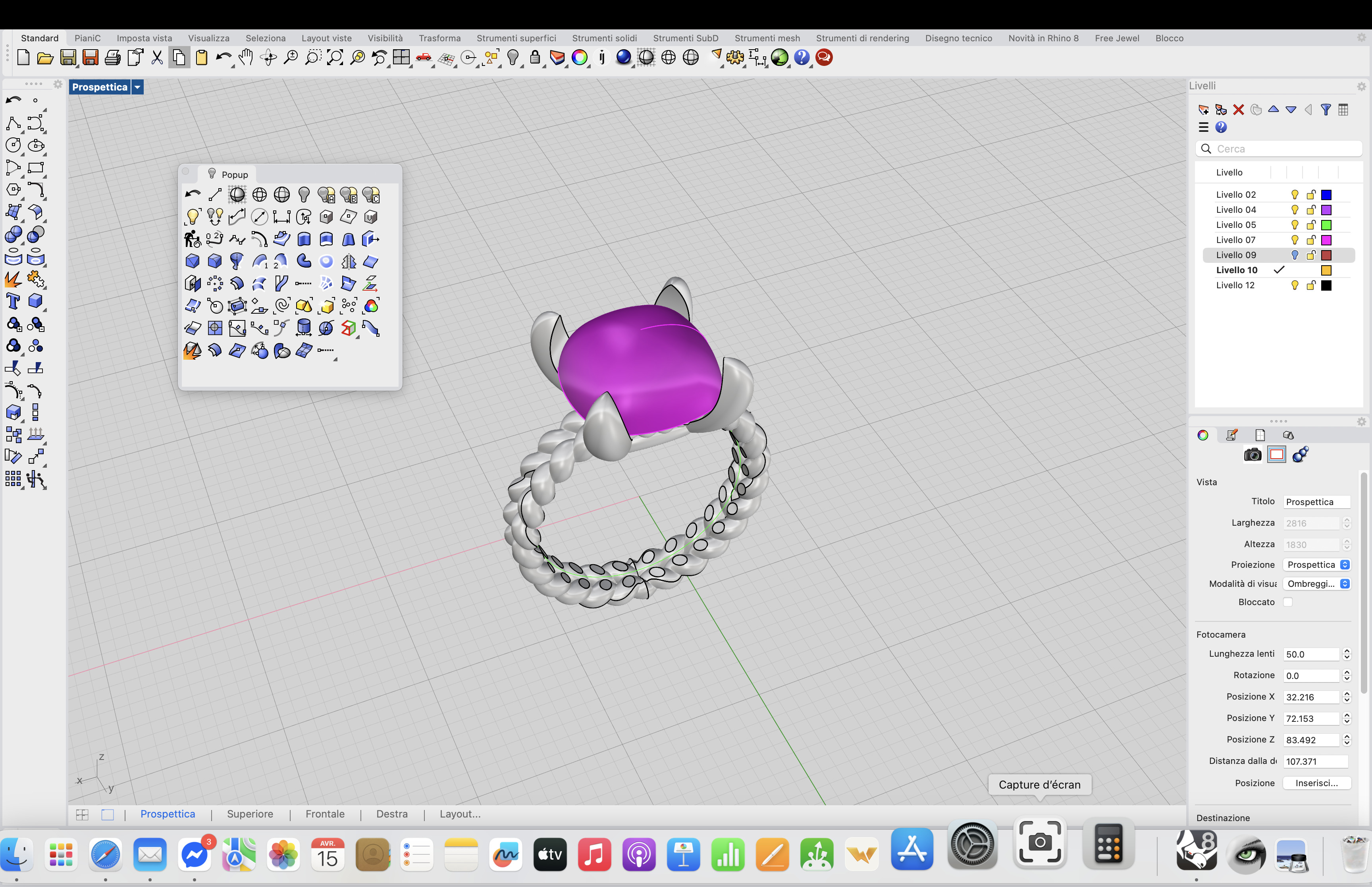 twist ring 3D print model_4