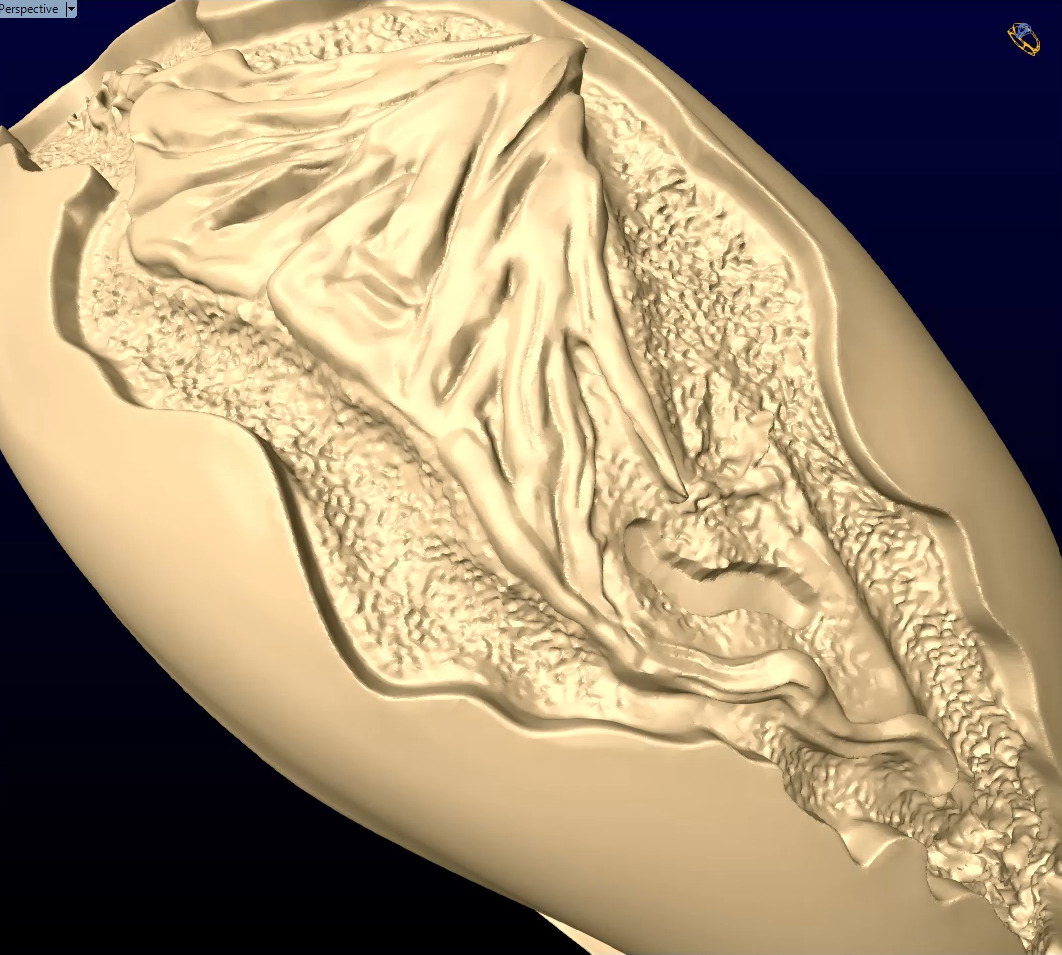 3D Mountain Ring STL Model for Nature Lovers Outdoor Gifts 3D print model_7
