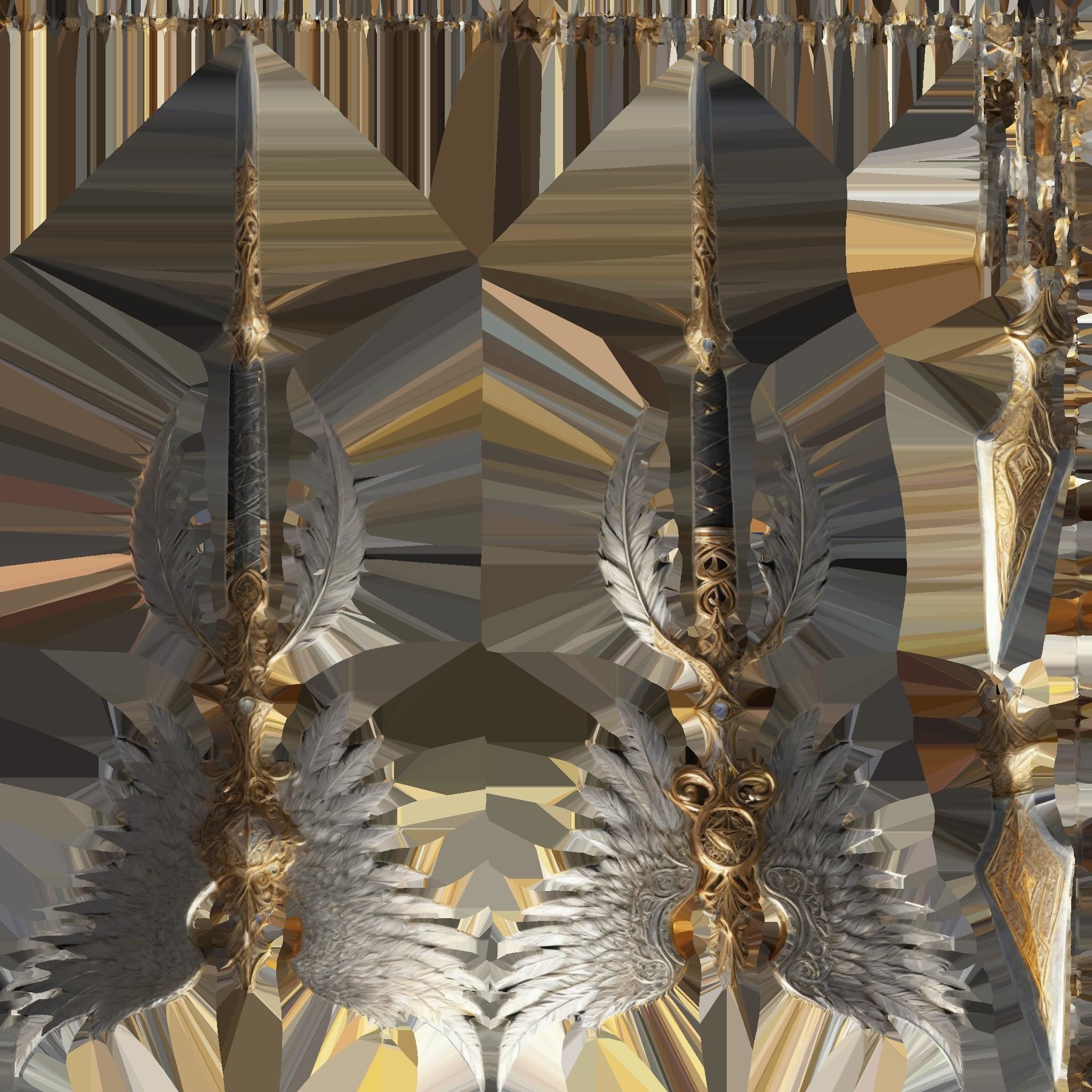 Ultra Realistic Angel Low-poly 3D model_8