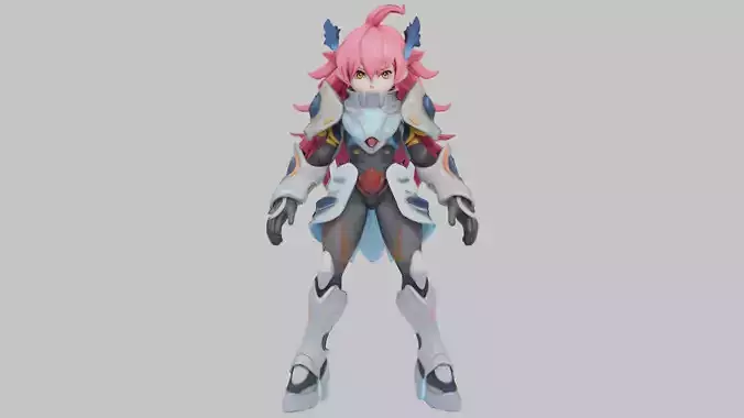 Stylized Female Character
