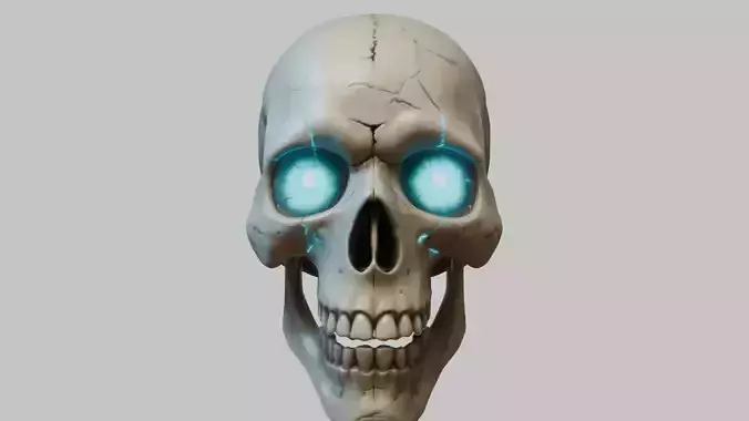 Stylized Magical Skull