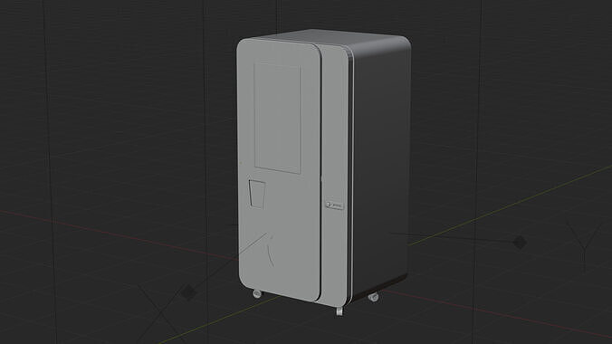 Ice Cream Machine Automatic  3D model 4