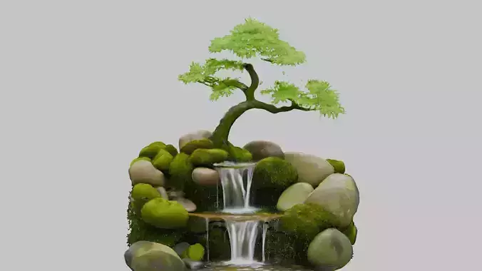 Bonsai Tree 3D Model