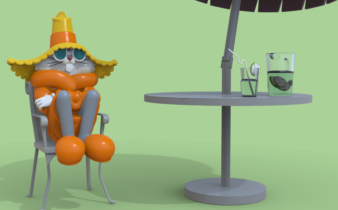 BUGS BUNNY -THE ABOMINABLE SNOW RABBIT- PARTS AND COMPLETE 3D print model_1