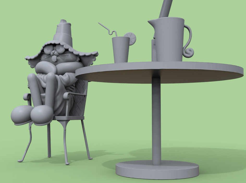 BUGS BUNNY -THE ABOMINABLE SNOW RABBIT- PARTS AND COMPLETE 3D print model_12