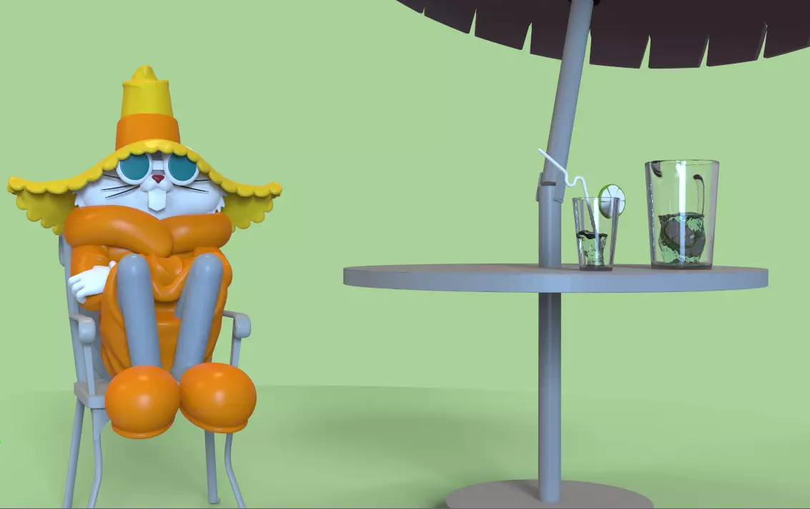 BUGS BUNNY -THE ABOMINABLE SNOW RABBIT- PARTS AND COMPLETE 3D print model_0