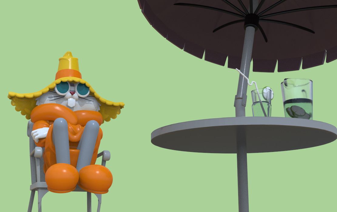 BUGS BUNNY -THE ABOMINABLE SNOW RABBIT- PARTS AND COMPLETE 3D print model_7