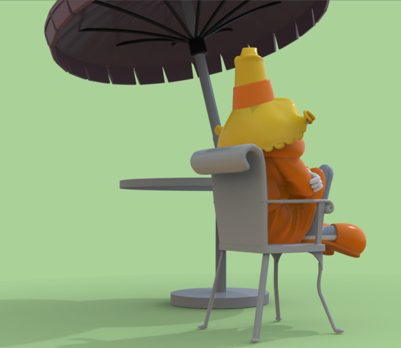 BUGS BUNNY -THE ABOMINABLE SNOW RABBIT- PARTS AND COMPLETE 3D print model_5