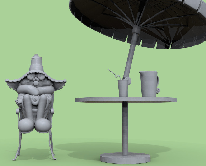 BUGS BUNNY -THE ABOMINABLE SNOW RABBIT- PARTS AND COMPLETE 3D print model_8