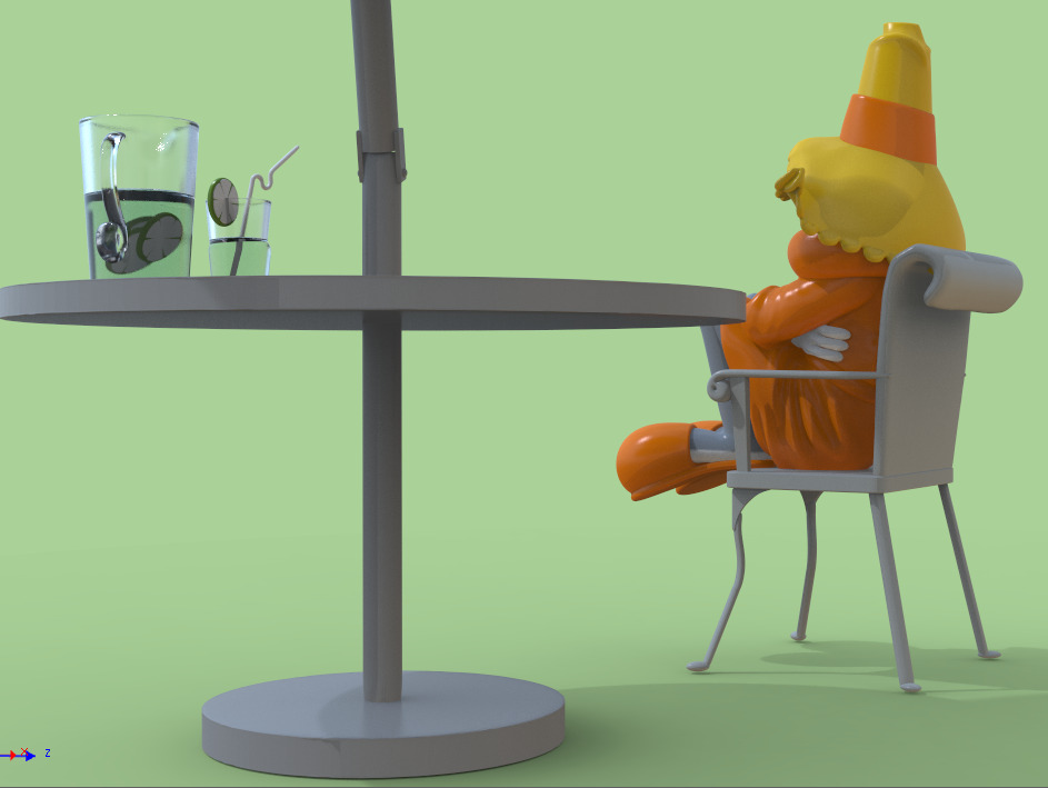 BUGS BUNNY -THE ABOMINABLE SNOW RABBIT- PARTS AND COMPLETE 3D print model_3