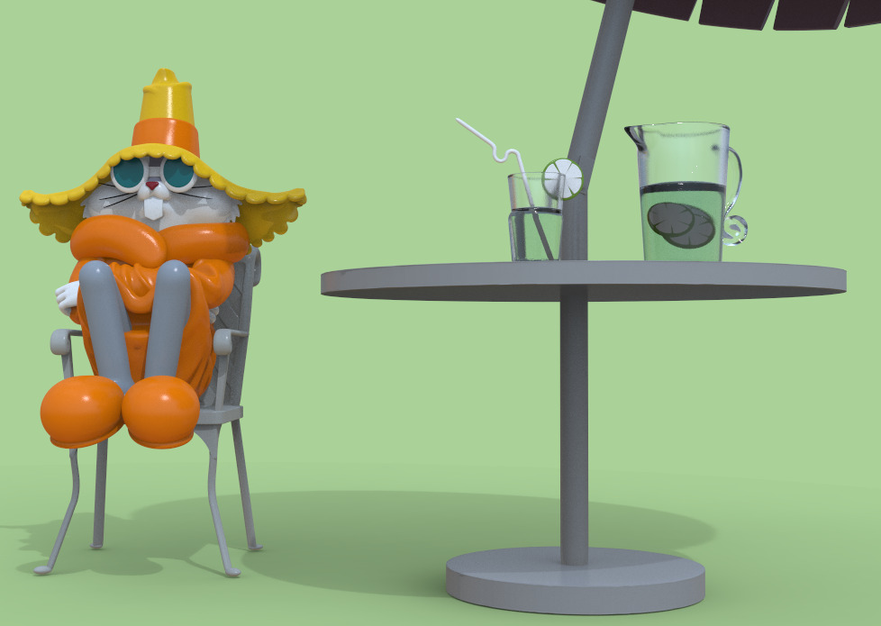 BUGS BUNNY -THE ABOMINABLE SNOW RABBIT- PARTS AND COMPLETE 3D print model_2