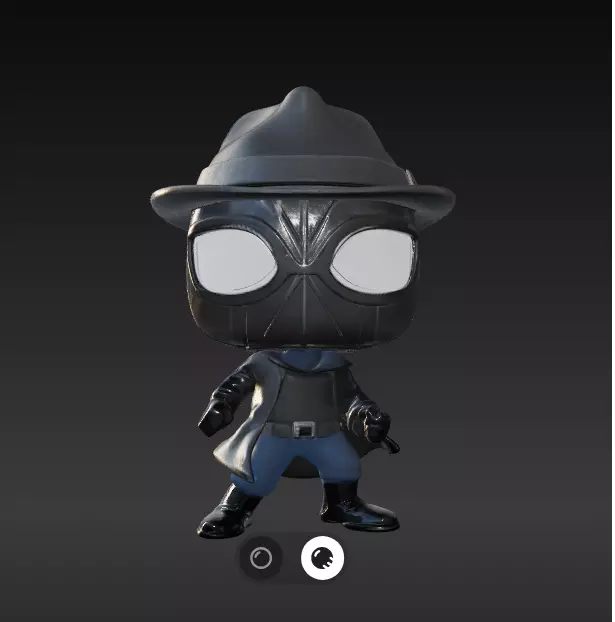 Spiderman Noir 3D print model