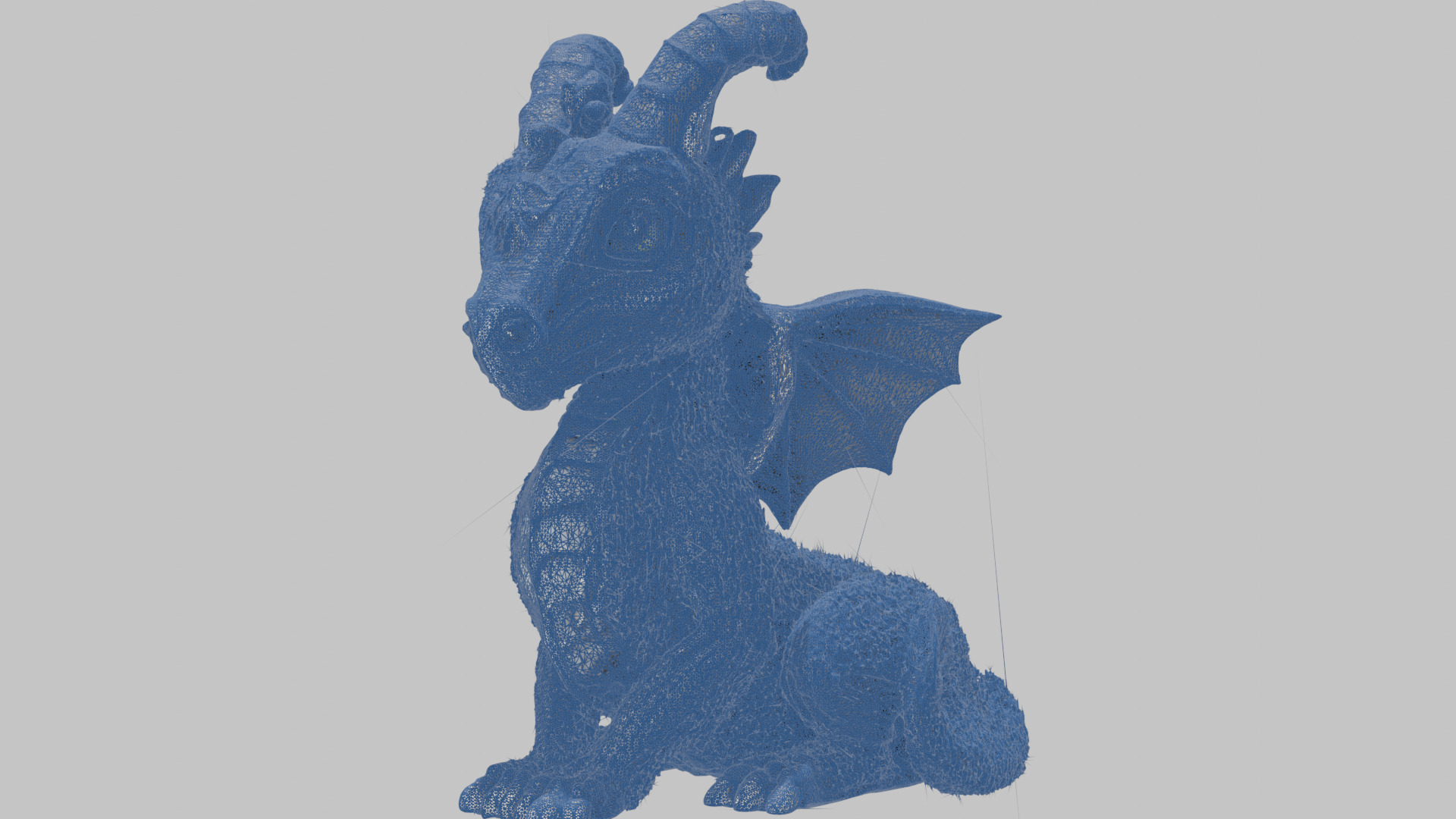 Mystic Dragon 3D Model Low-poly 3D model_15