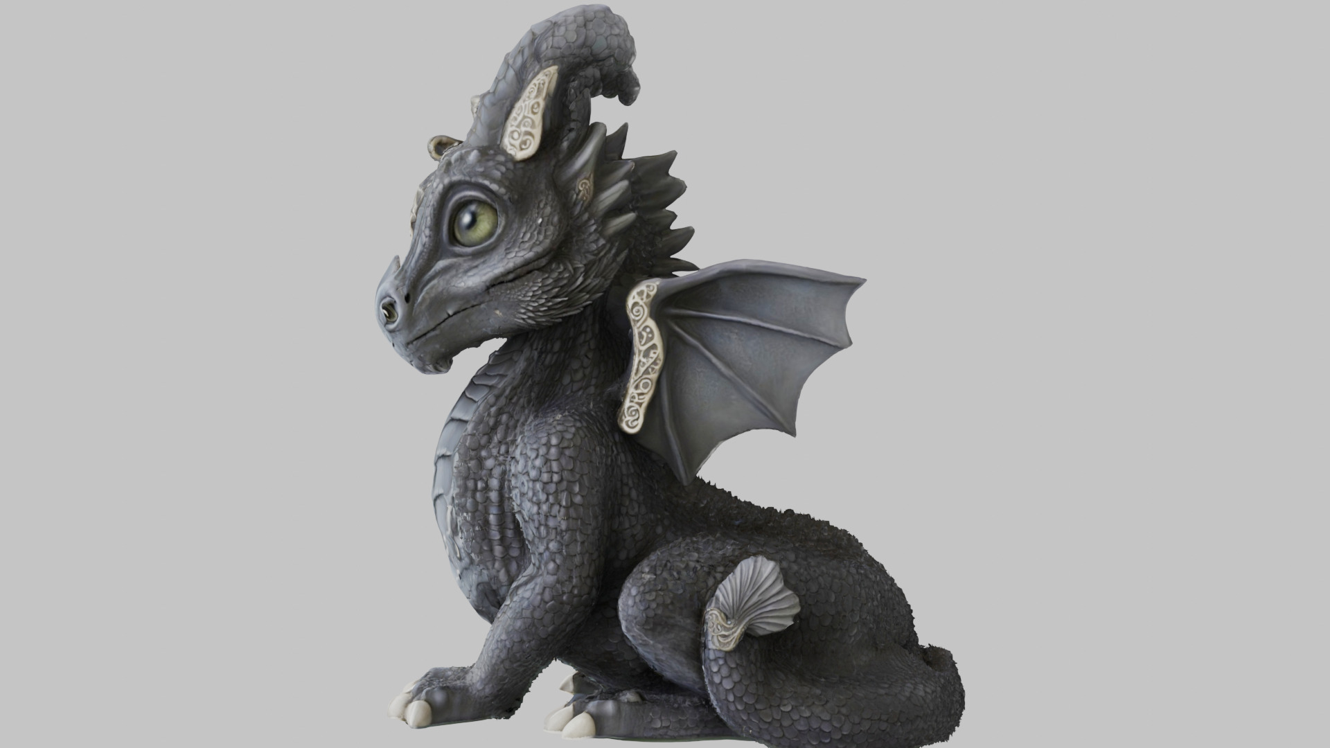 Mystic Dragon 3D Model Low-poly 3D model_6