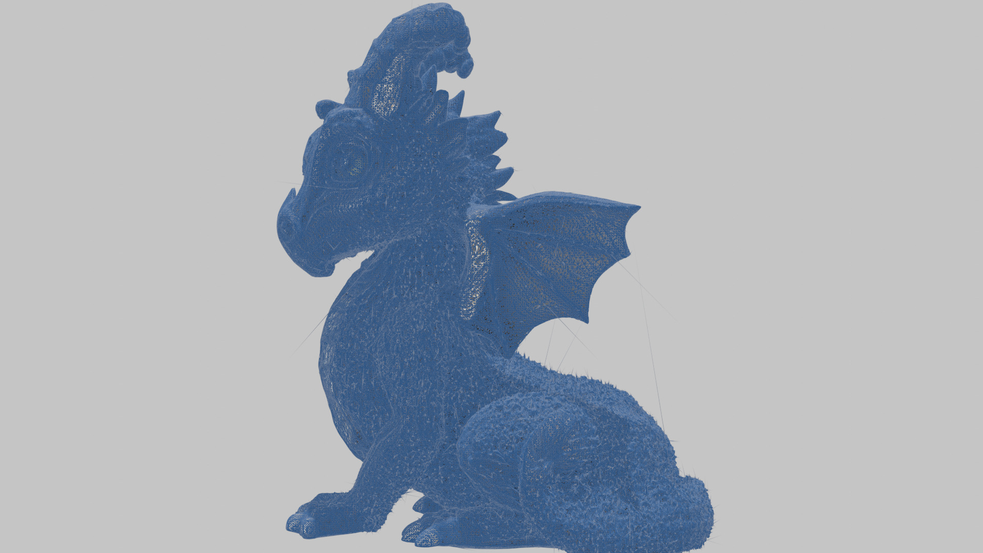 Mystic Dragon 3D Model Low-poly 3D model_14