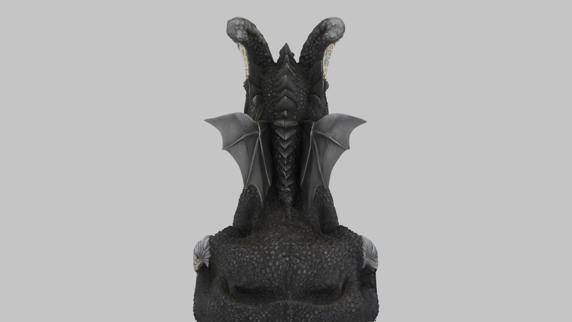 Mystic Dragon 3D Model Low-poly 3D model_4