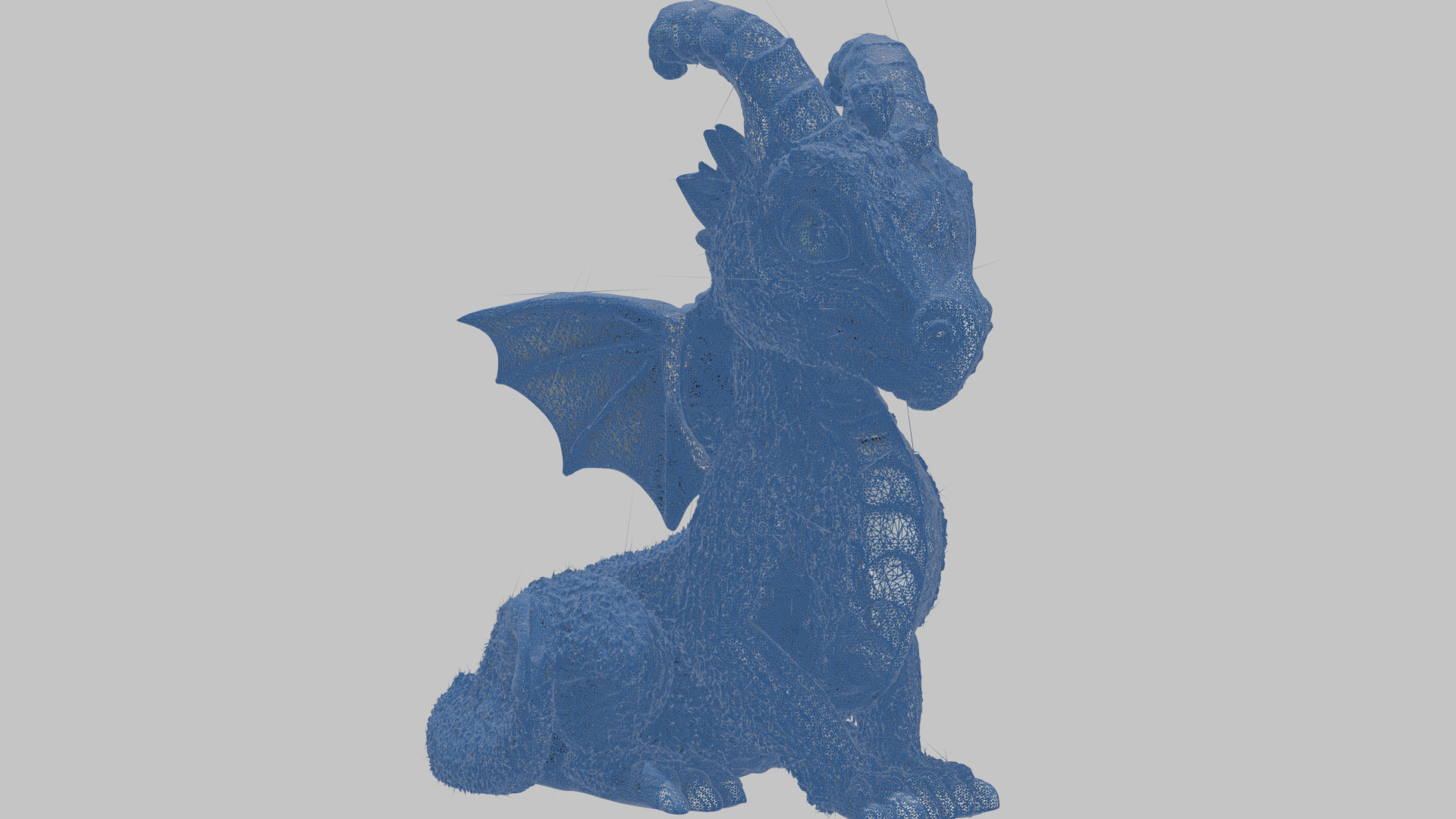 Mystic Dragon 3D Model Low-poly 3D model_9
