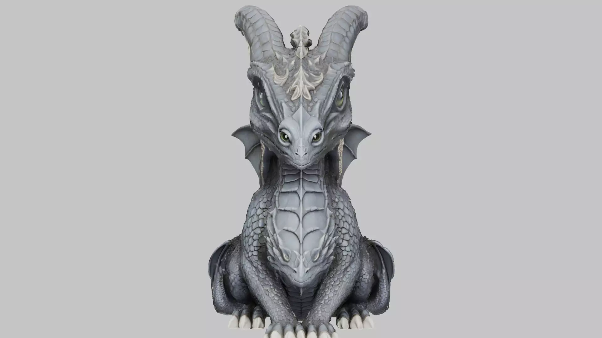 Mystic Dragon 3D Model Low-poly 3D model_0