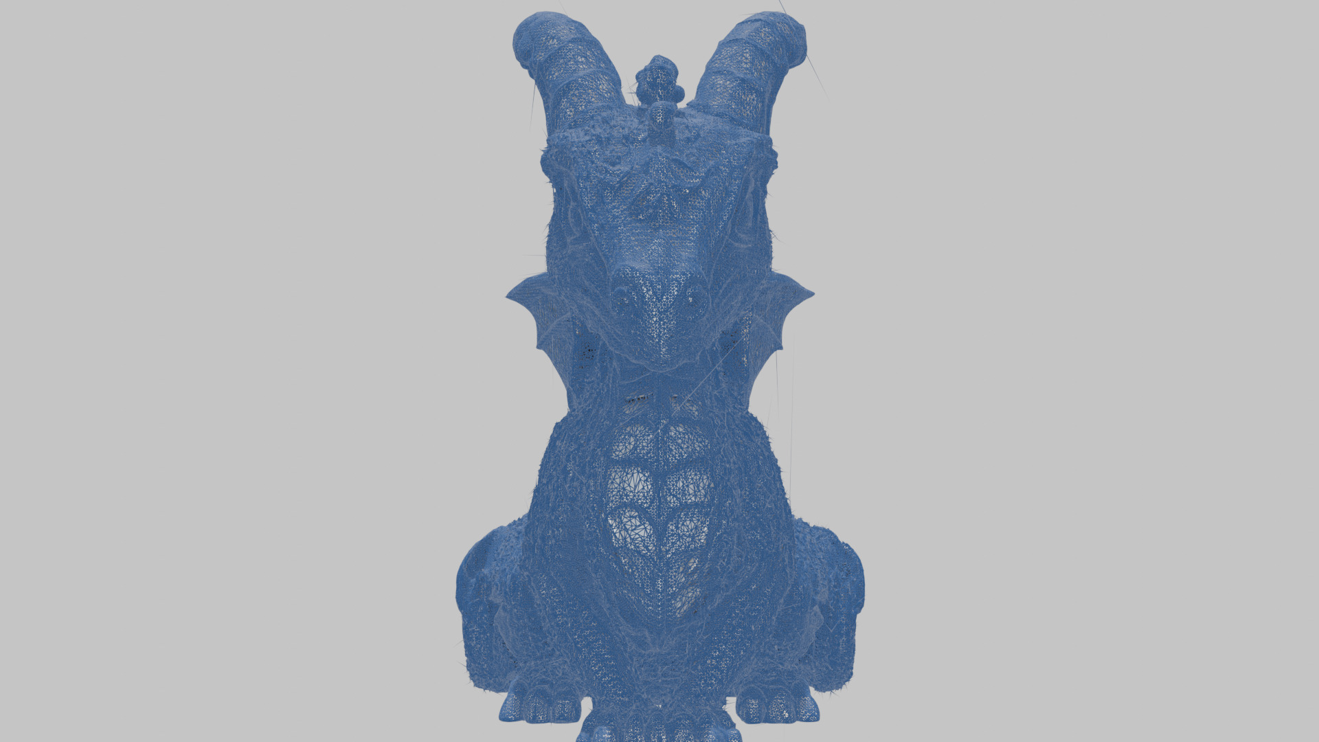 Mystic Dragon 3D Model Low-poly 3D model_8