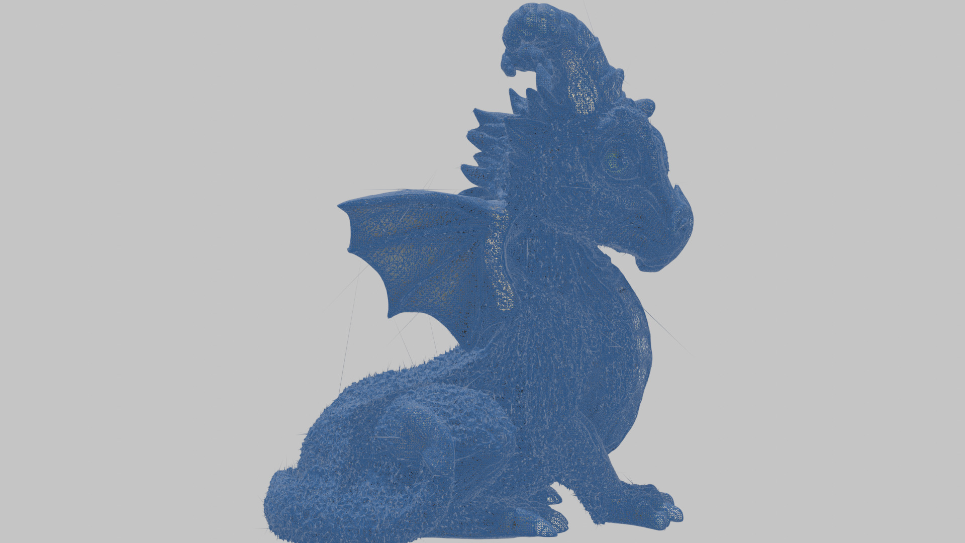 Mystic Dragon 3D Model Low-poly 3D model_10