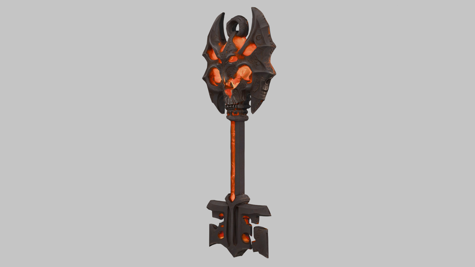 Infernal Key 3D Model Low-poly 3D model_7