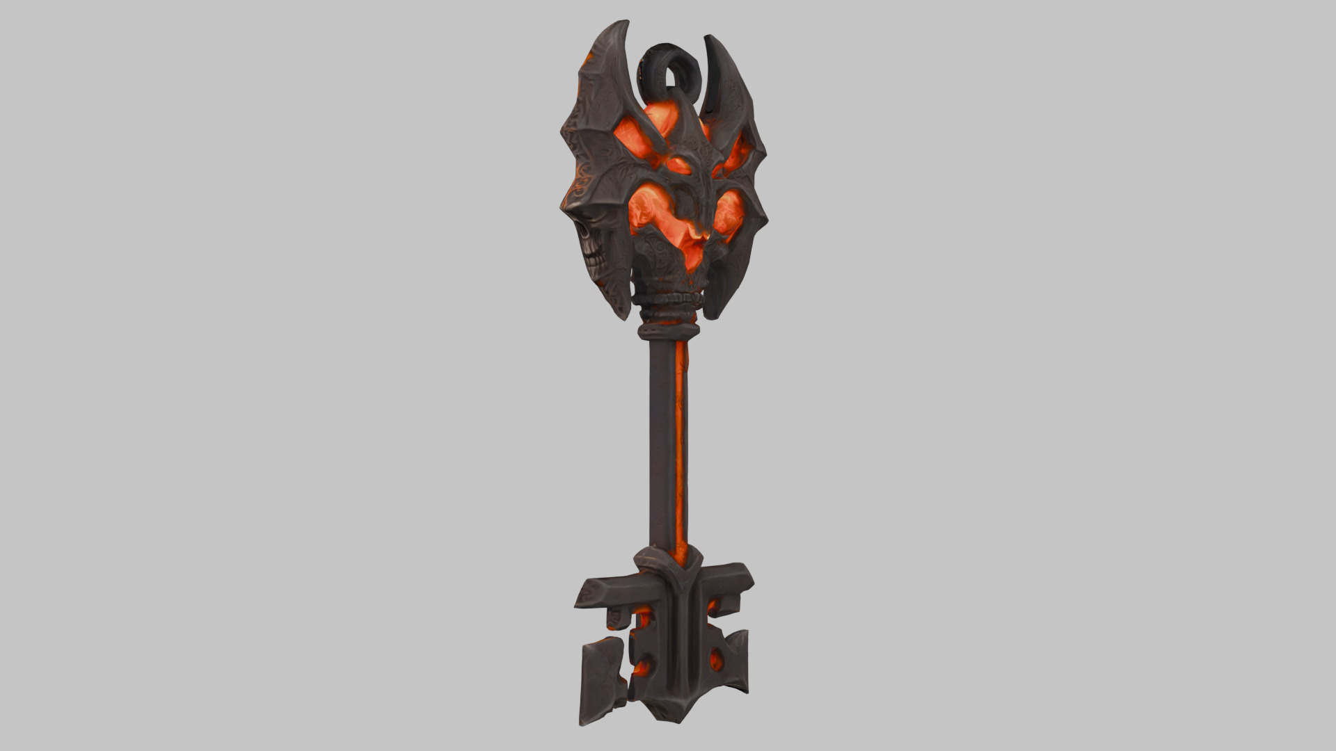 Infernal Key 3D Model Low-poly 3D model_5