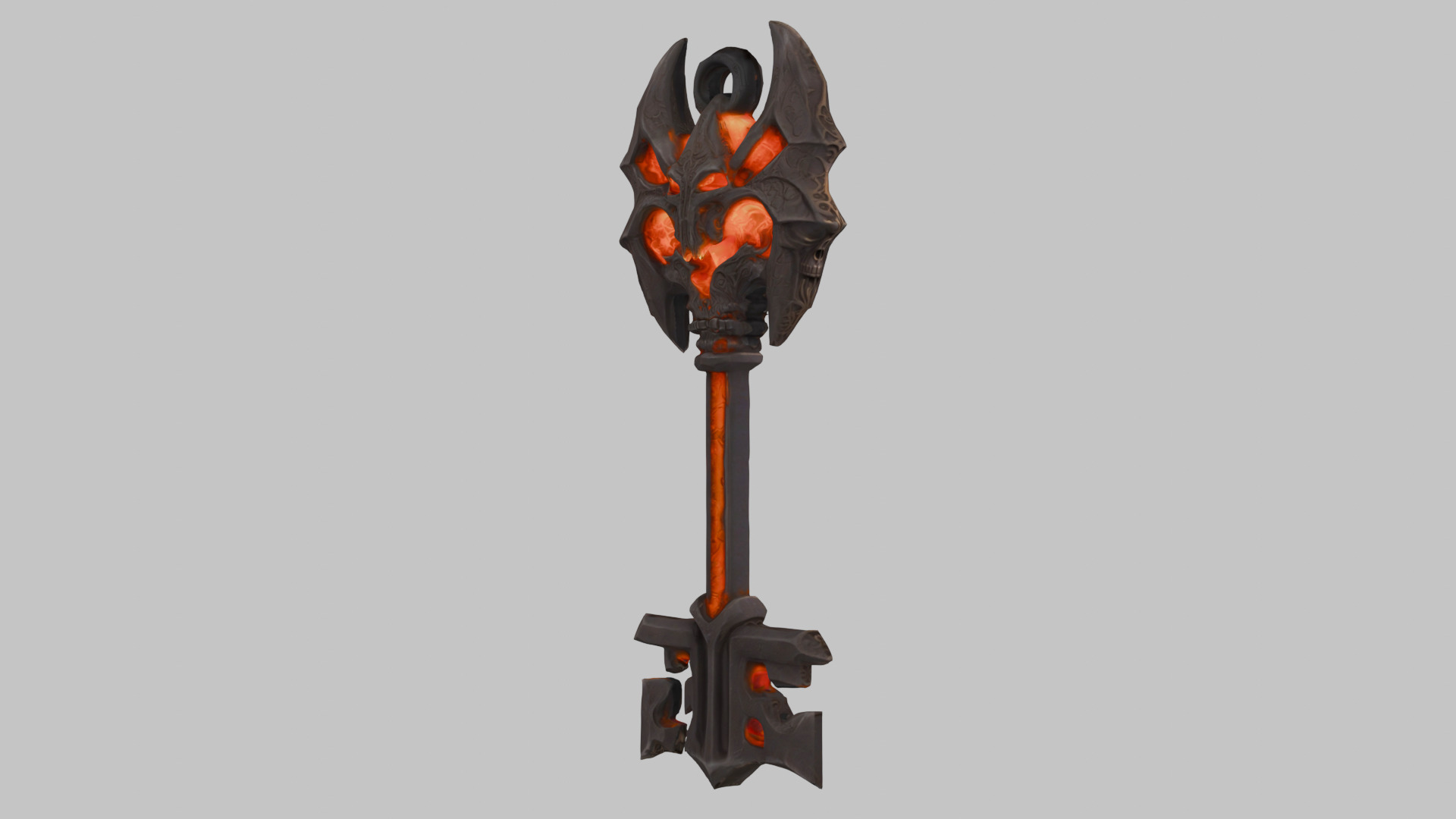 Infernal Key 3D Model Low-poly 3D model_3