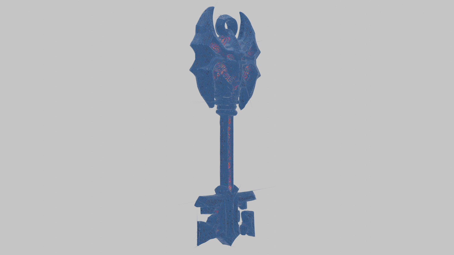 Infernal Key 3D Model Low-poly 3D model_12