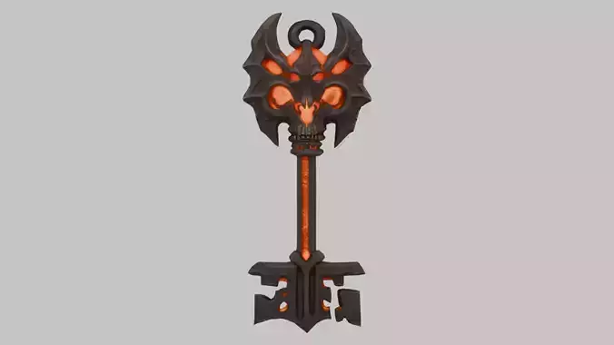 Infernal Key 3D Model