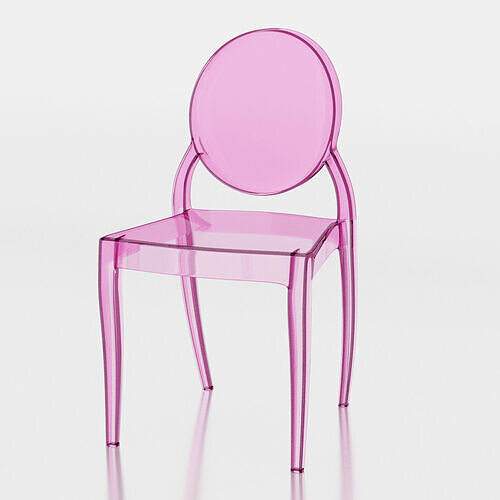 Queen Rose Chair 3D model