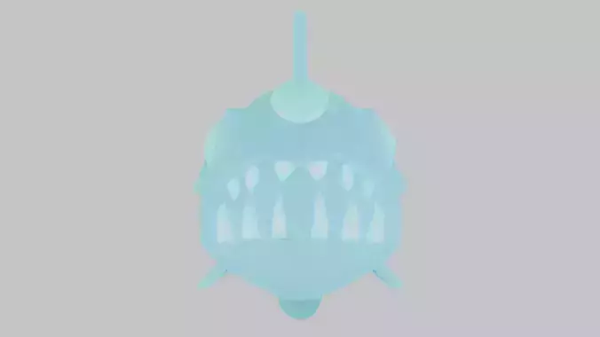 Ghost Anglerfish 3D Model Low-poly 3D model