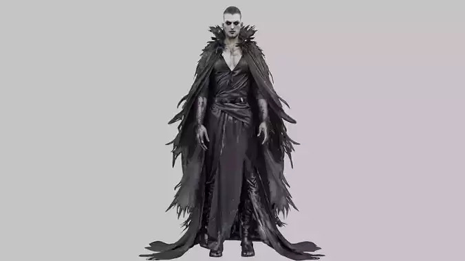 Tall Vampire Character