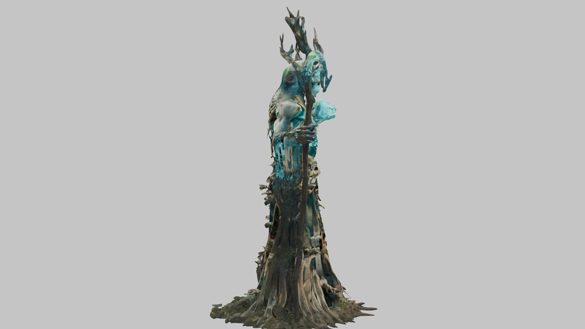 Forest Guardian 3D Model Low-poly 3D model_2