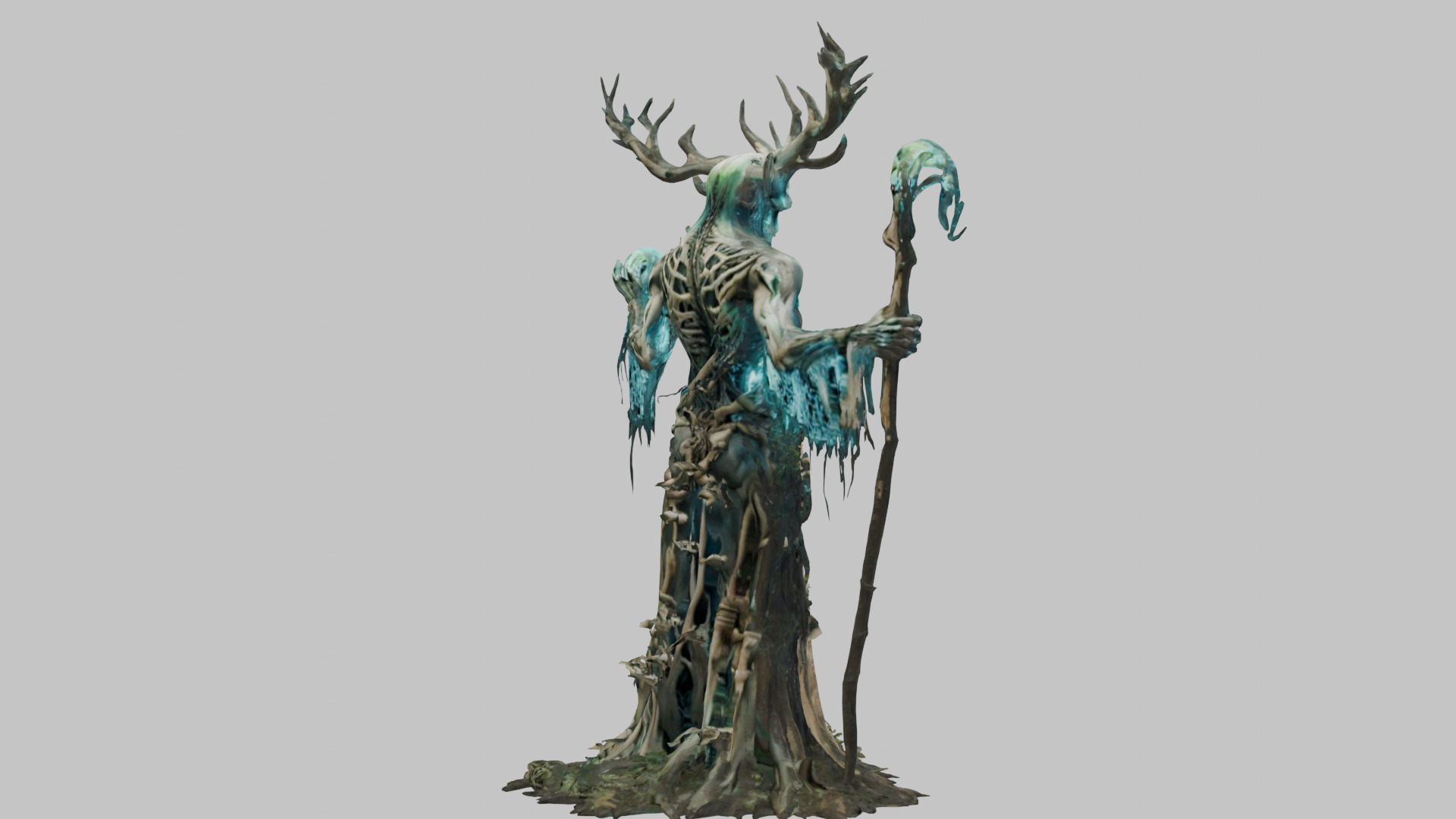 Forest Guardian 3D Model Low-poly 3D model_3