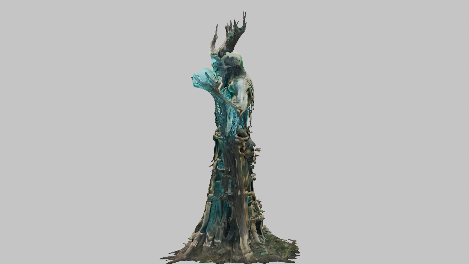 Forest Guardian 3D Model Low-poly 3D model_6