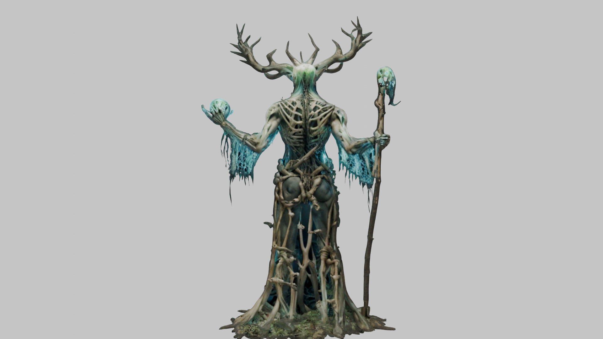 Forest Guardian 3D Model Low-poly 3D model_4