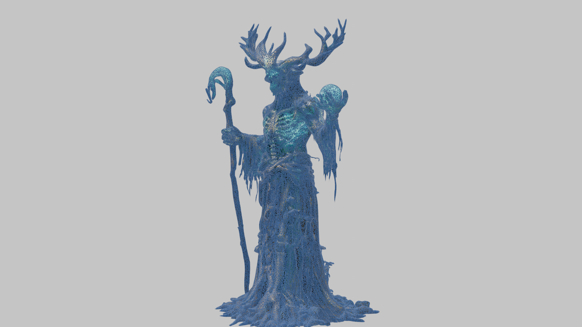 Forest Guardian 3D Model Low-poly 3D model_15