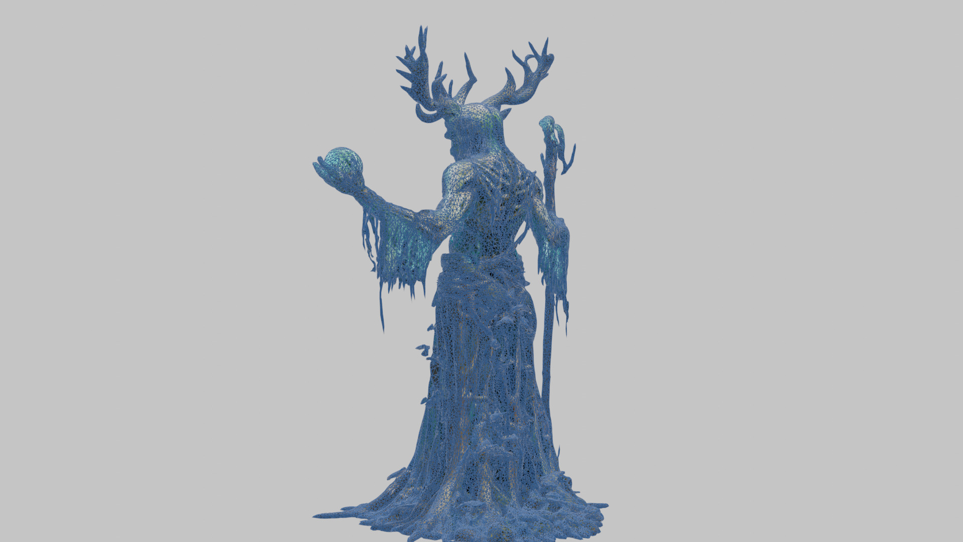 Forest Guardian 3D Model Low-poly 3D model_13