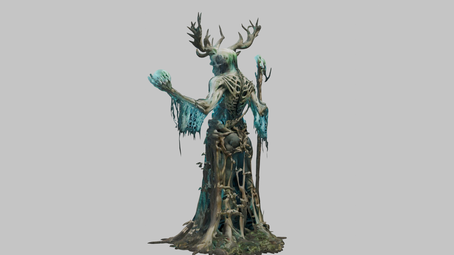 Forest Guardian 3D Model Low-poly 3D model_5