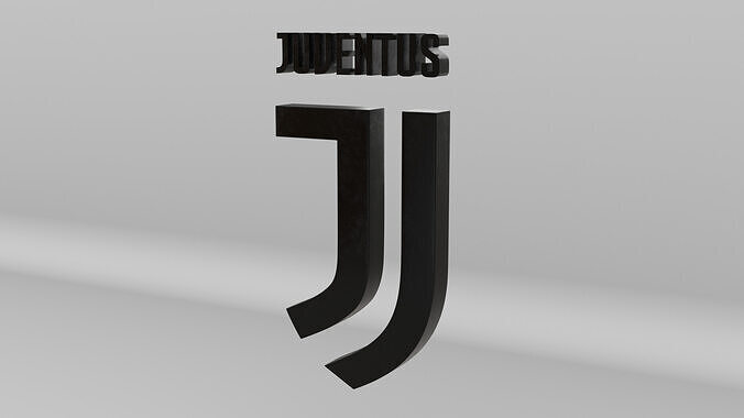 Juventus Football Club Team Logo 3D model