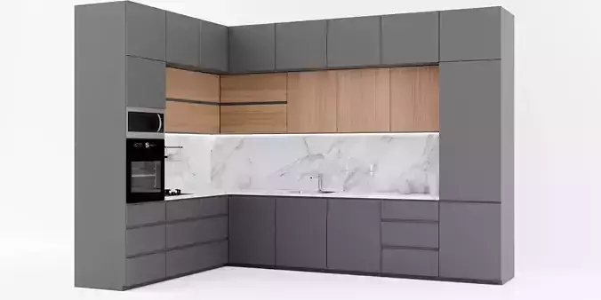 Modern Kitchen Set 