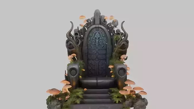Mystical Shrine 3D Model
