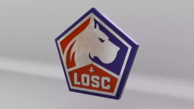 Lille Olympique Sporting Club Team Logo
